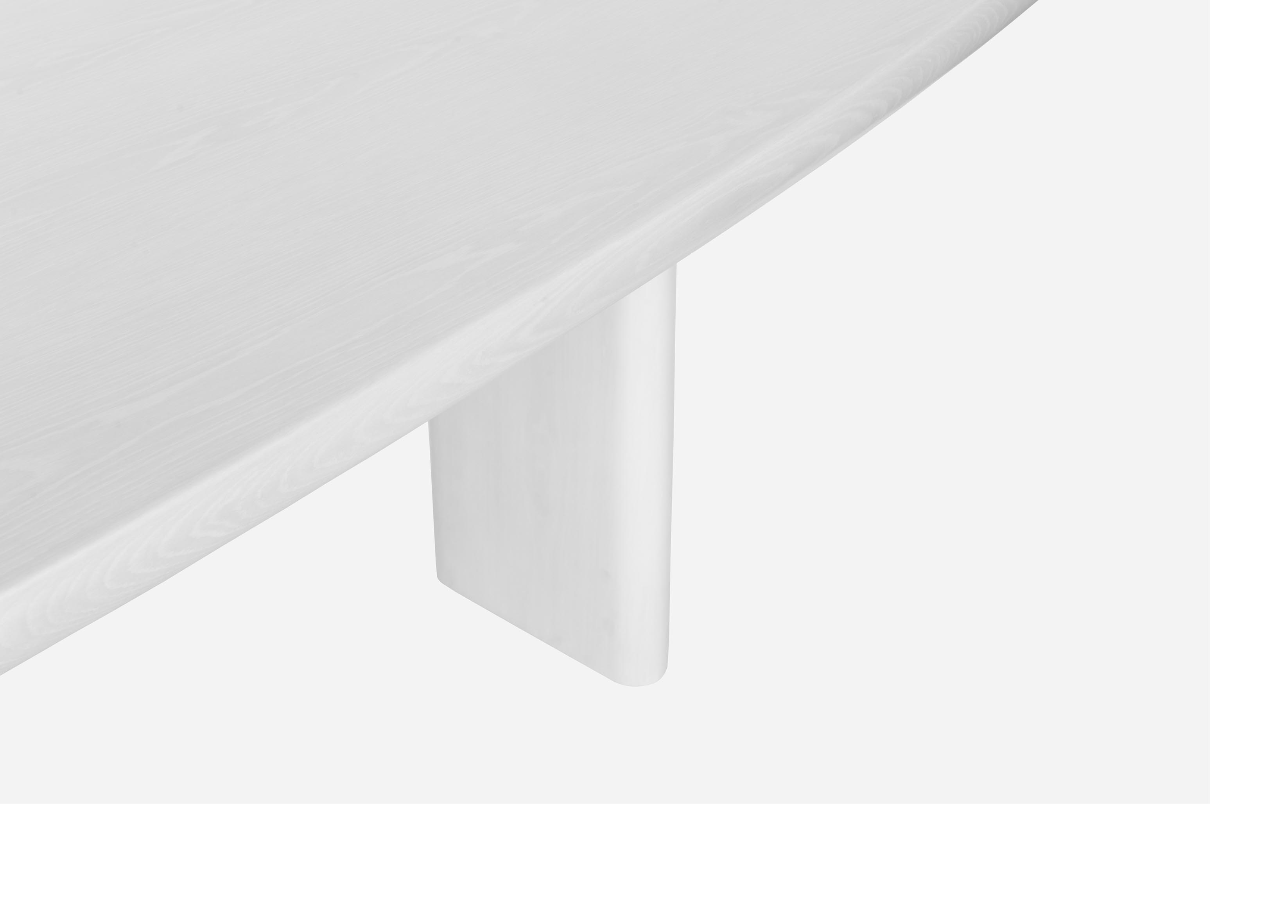 Charlotte Dining Table White Grain 